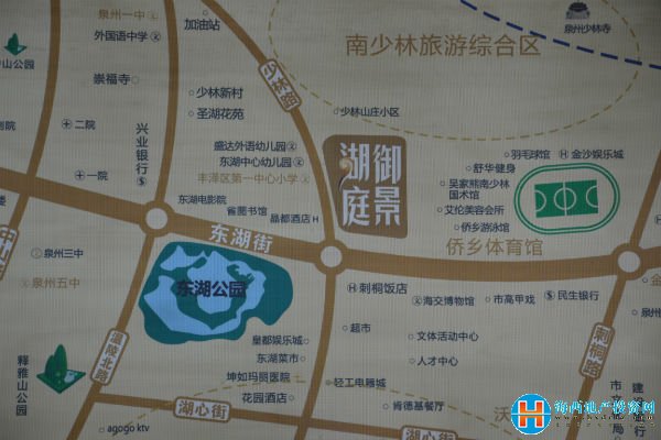 金鑫御景湖庭交通图