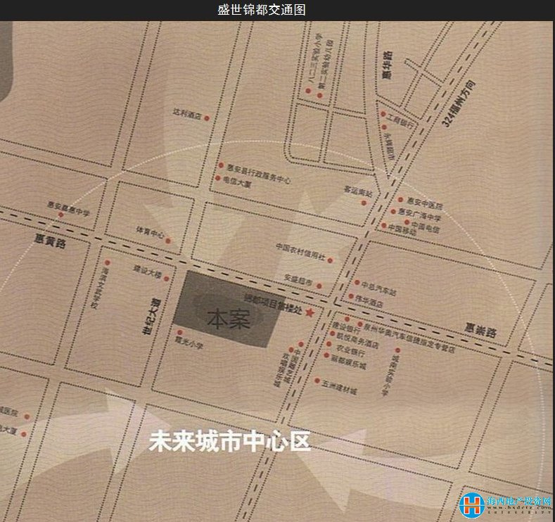 盛世锦都交通图