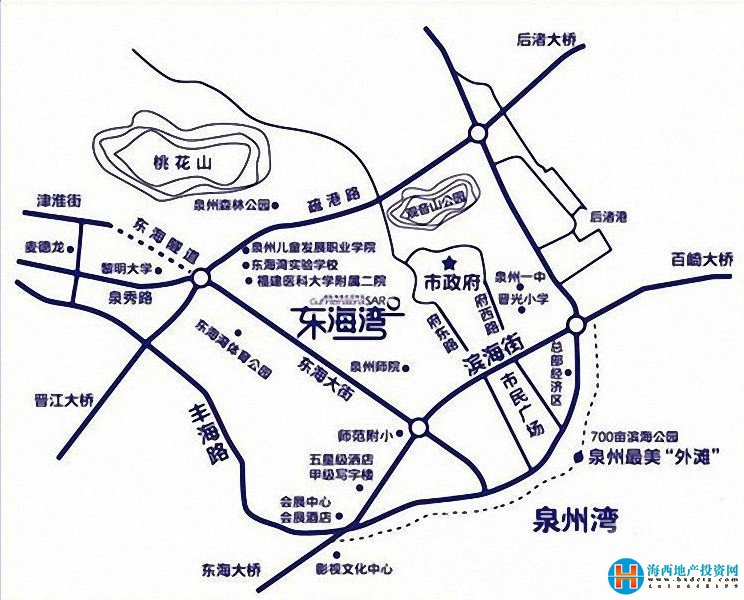 东海湾太古广场二期交通图
