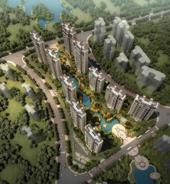 禹洲佐岸香筑效果图