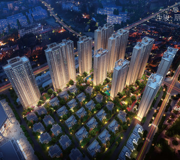 中骏丽景府效果图