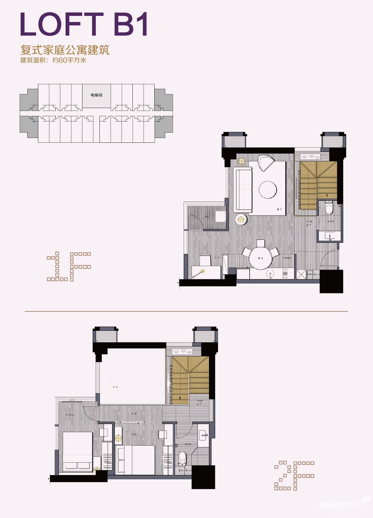 万科-loft米酷公寓|现代装修设计方案效果