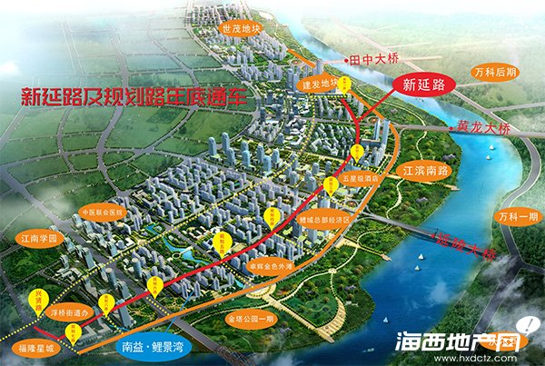 鲤城滨江总部经济区:丰满蓝图规划难掩骨感现实
