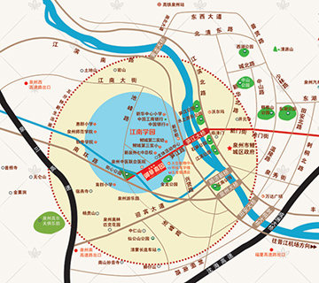 金利来御景嘉园交通图