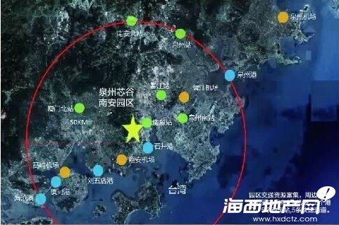 泉州芯谷 南安园区规划效果图公示 近期开园_