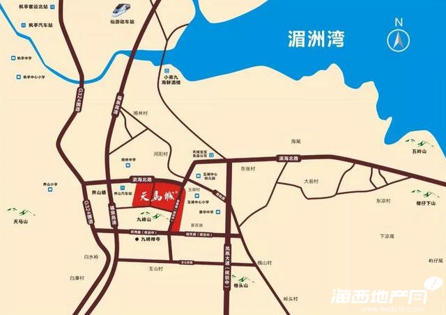 泉港区天马城项目效果图曝光136145平户型图亮相