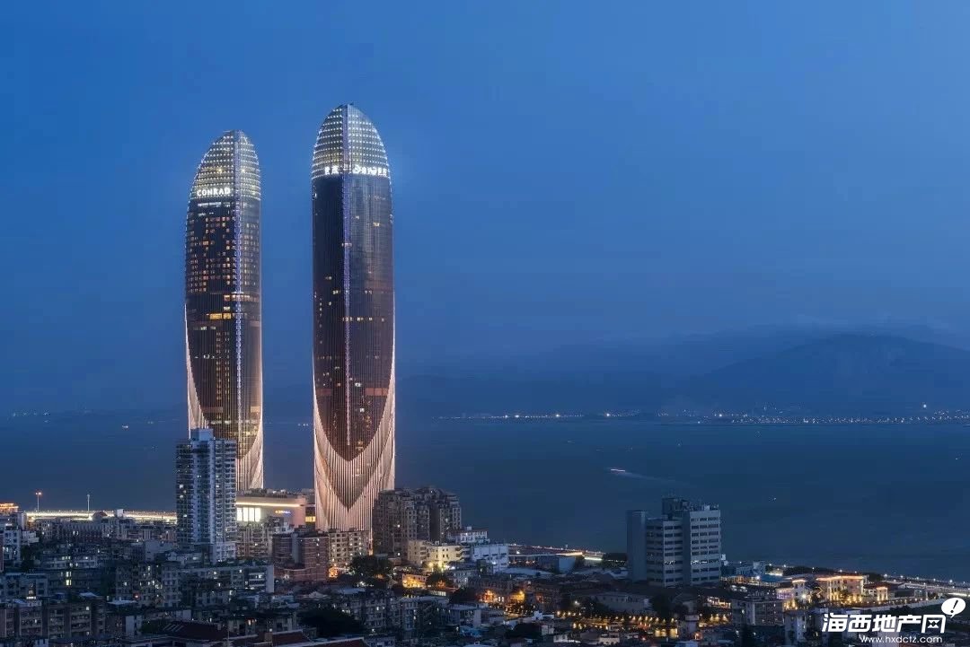 厦门世茂海峡大厦实景图