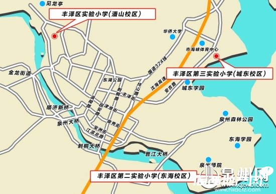 丰泽区东海街道地图图片